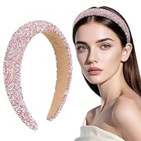 CIYODO Strass Stirnband Damen - Glitzerndes Haarband Für Hochzeit & Party