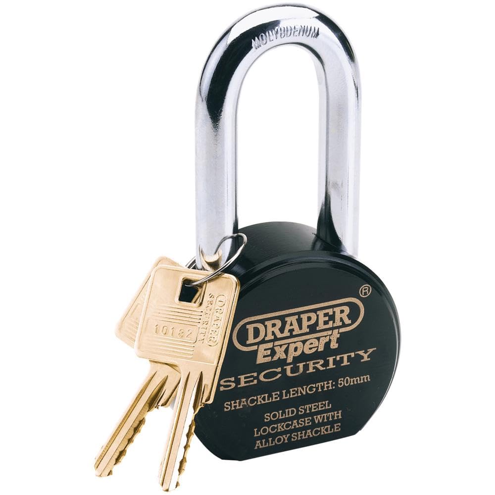 Draper 64207 - Lucchetto robusto in acciaio