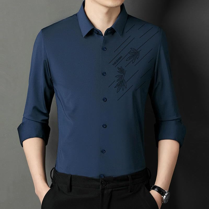 Camisa de manga larga para hombre cómoda que soluciona los roces 2