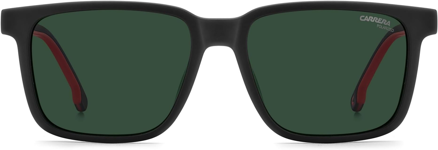 Eyewear | Green Lens | Black Frame | Full rim Rectangle Shape Branded Latest and Stylish Sunglasses | 100% UV Protection | Men Sunglasses| Size Medium | 208716BLX55UC