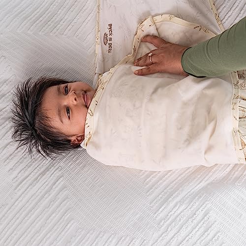 image for HALO 100% Cotton Sleepsack Swaddle, 3-Way Adjustable Wearable Blanket,