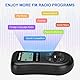 Songway FM Radio Tasche Mini LCD DSP Radio Stereo mit Kopfhörern 60-108MHz für Konferenz, Probe, Prüfung, Sport, Reiseleiter
