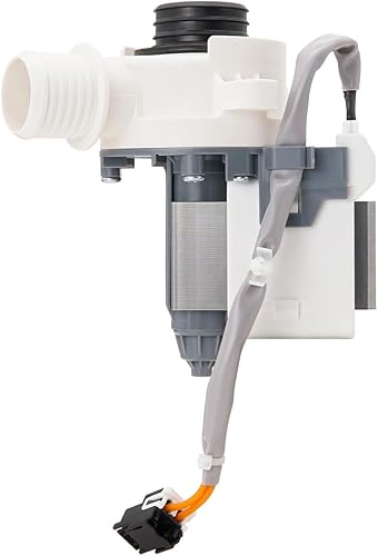 Miniatura 2 de Ecumfy WH23X24178 Bomba de drenaje de arandela que se ajusta perfectamente a la lavadora GE Reemplazo AP6889136, PS12723115