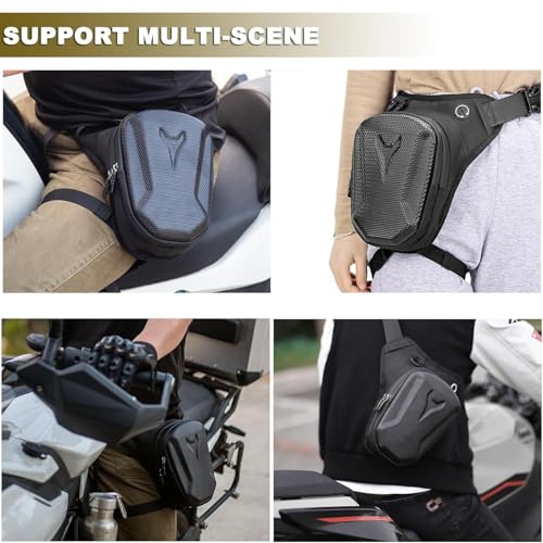 Bolsa pierna moto para Triumph Tiger Sport 660 (2022-presente) negra 8
