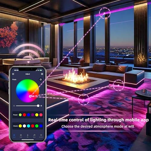 Luces de cuerda LED flexibles 16.4 pies a prueba de agua miniatura 7
