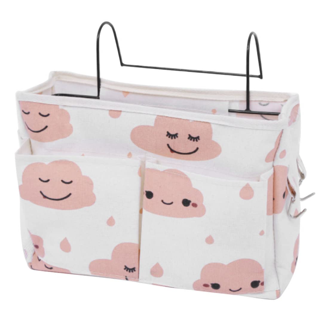 Temeemeg Bedside Hanging Organizer Bunk Bed Storage Hanger Bag Pocket Dormitory Bed Caddy.