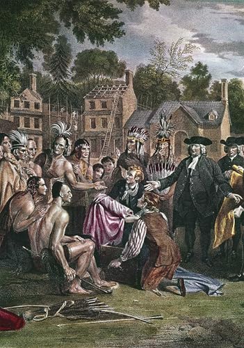 Art Mural William English Benjamin West - Impression Moderne sur Toile de Qualité 60x90cm