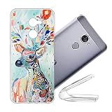 [Ajuste Perfecto]--Vodafone Smart V8 Protectora cover de ajuste perfecto.Agarre de parachoques TPU y Diseño delgado.Respaldo ultra transparente y resistente a los arañazos,Los botones pronunciados son fáciles de sentir y presionar.