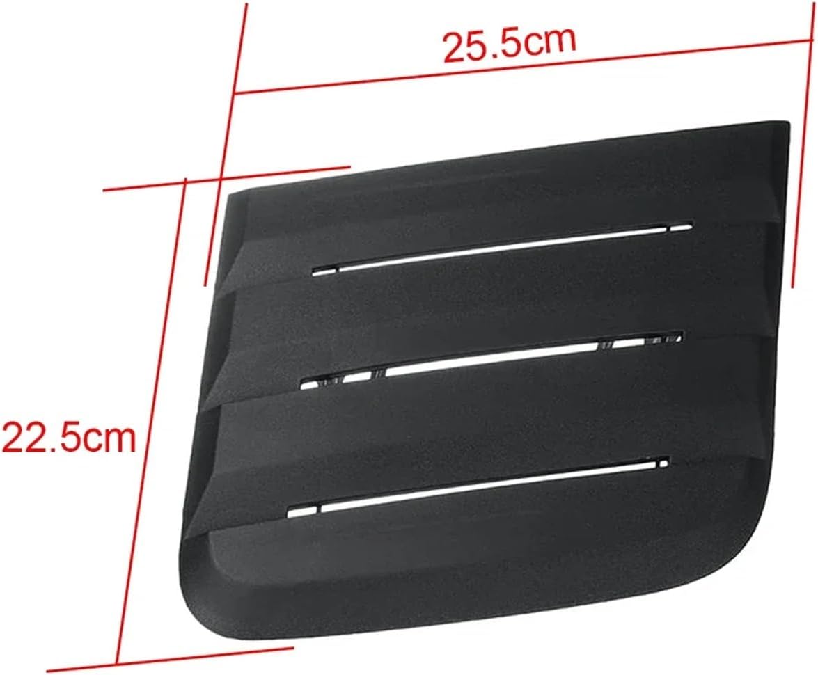 Car Hood Vent Heat Extractor Air Intake Trim Sticker Cover Compatible With Ford Mustang GT Ecoboost 2018 2019 422083