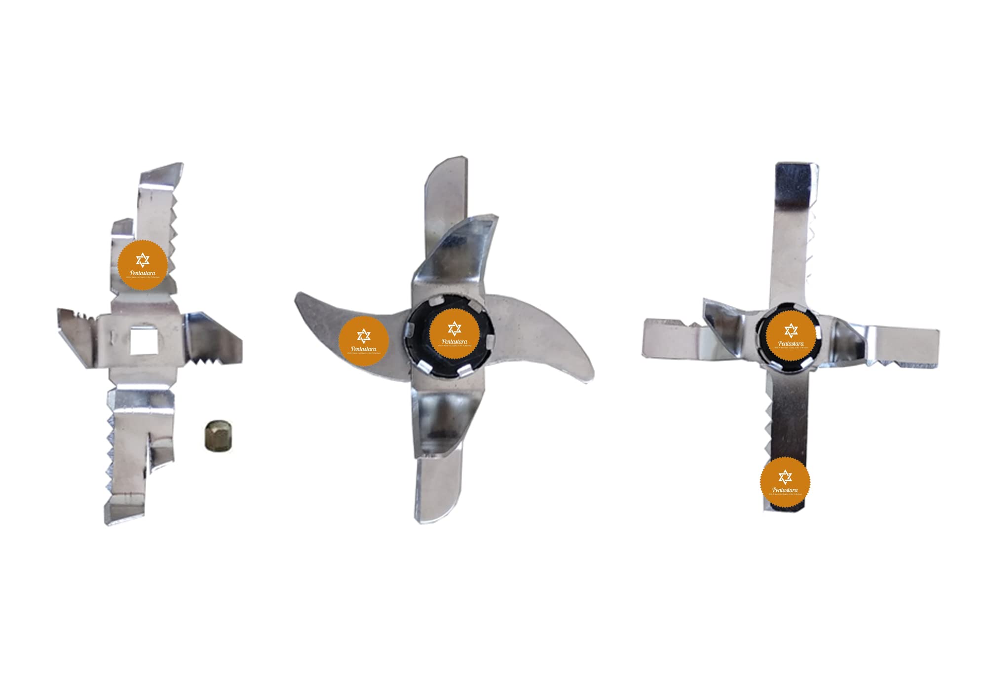 PENTASTARA® -"Chutney+Dry+Wet" jar Blades Fits- Sumeet, Pigeon,Orient, Bajaj, jyothi, Cello, Crompton, Prestige, Premier Xpress, boss, rico, morophy Richards,Croma, Lifelong-image-14