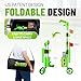 zozen Marking Paint Wand, Foldable/Flags Holder/with 20pc Marking Flags, Line Widths Adjustable, Paint Sticks Work with Side Push Inverted Marking Spray Paint. for Industrial, Sports Field and More