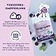 POP IT Sleep Melatonin Gummies - Zuckerfrei - Melatonin Hochdosiert, Kamille & Melisse - Vegan, Brombeergeschmack, Made in France - 30 Schlaf Gummibärchen - Schneller Einschlafen & Erholsamer Schlaf