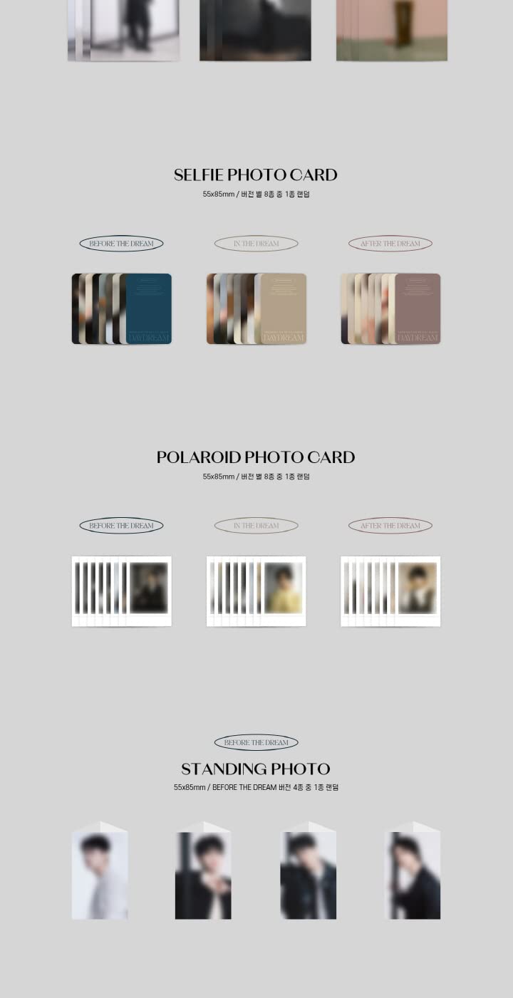 HIGHLIGHT DAYDREAM 1st Album IN THE DREAM Version Contents+Poster+Tracking Sealed