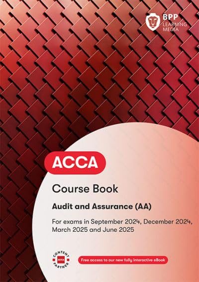 ACCA Audit and Assurance: Course Book