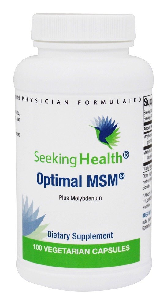 Seeking Health Optimal MSM Plus Molybdenum
