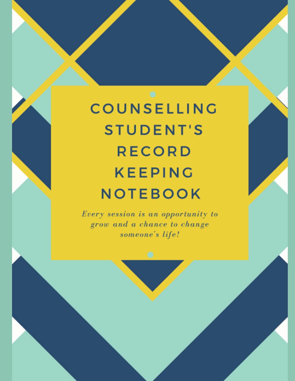 Counselling Student's Record Keeping Notebook