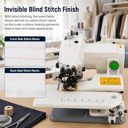 Machine à ourlet à point invisible avec pédale pour chaussettes - 7