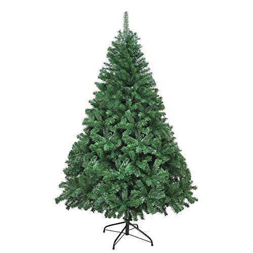 GEEDIAR 2.1m árbol de navidad artificial Verde