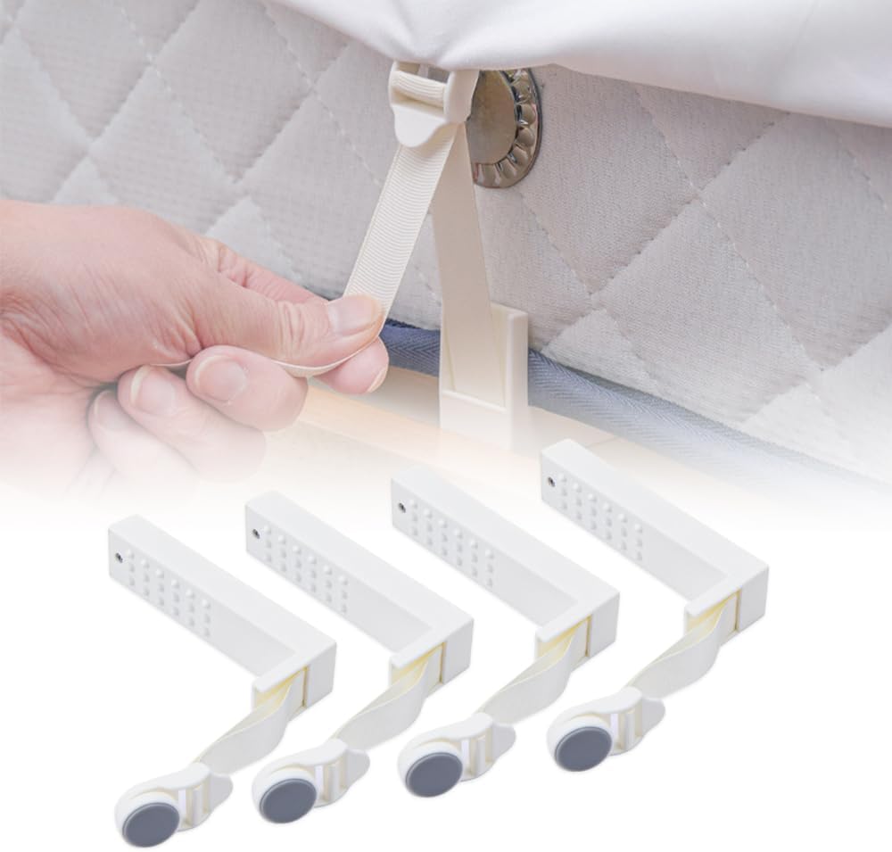 ZiTour Bed Sheet Gripper, 2024 Upgrade Sheet Fasteners