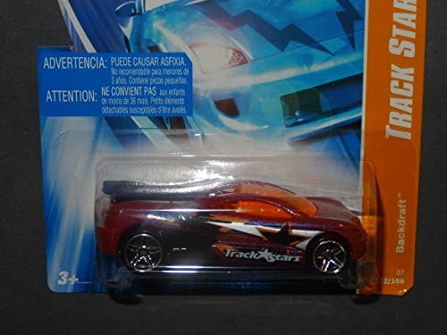 Qiyun HW Hot Wheels 2007 Track Stars 4 Backdraft Hotwheels Pink Race Track Ready VHTF