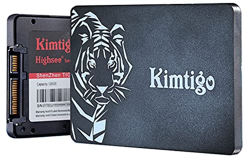 kimtigo SSD Interne 2,5' 256Go SSD, 3D NAND Solid State Drive, SATA III 6 GB/s 2,5 Pouces 7 mm (0,28'), Lecture jusqu'à 550 Mo/s