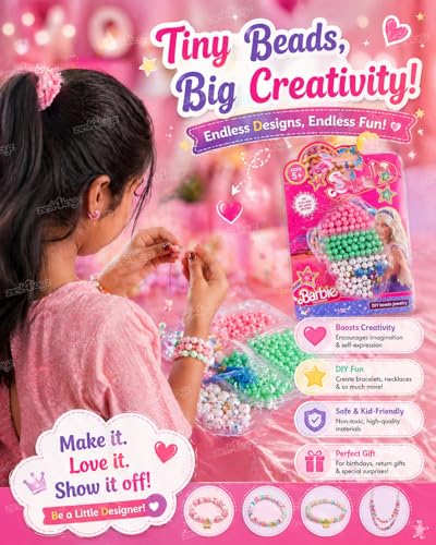 Image of Zest 4 Toyz Bracelet Making Set Beads Kit for Kids | Unicorn Jewelry Making Materials Kit | Bracelets Necklace Hairband and Rings Craft Kits Toys for Girls 7-14 Years (Multicolor)