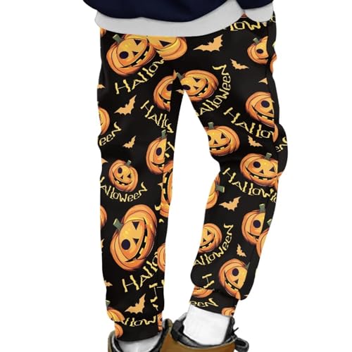 Halloween Workout Pants for Kids Oversized Sweatpants Running Trackpants for Teen Boys Girls Sweatpant with Pocket3