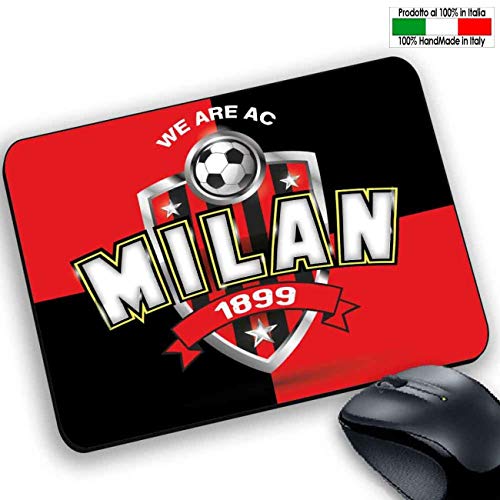 Preisvergleich Produktbild MyCust Whe Are AC Milan Mousepad