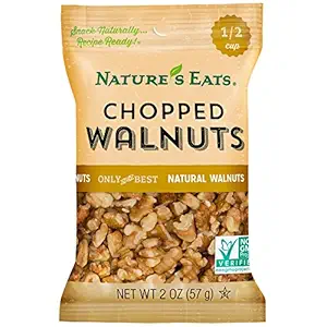Nature's Eats Chopped Walnuts, 2 Ounce (Pack of 12)
