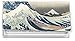 Great Wave off Kanagawa Vinyl Checkbook Cover