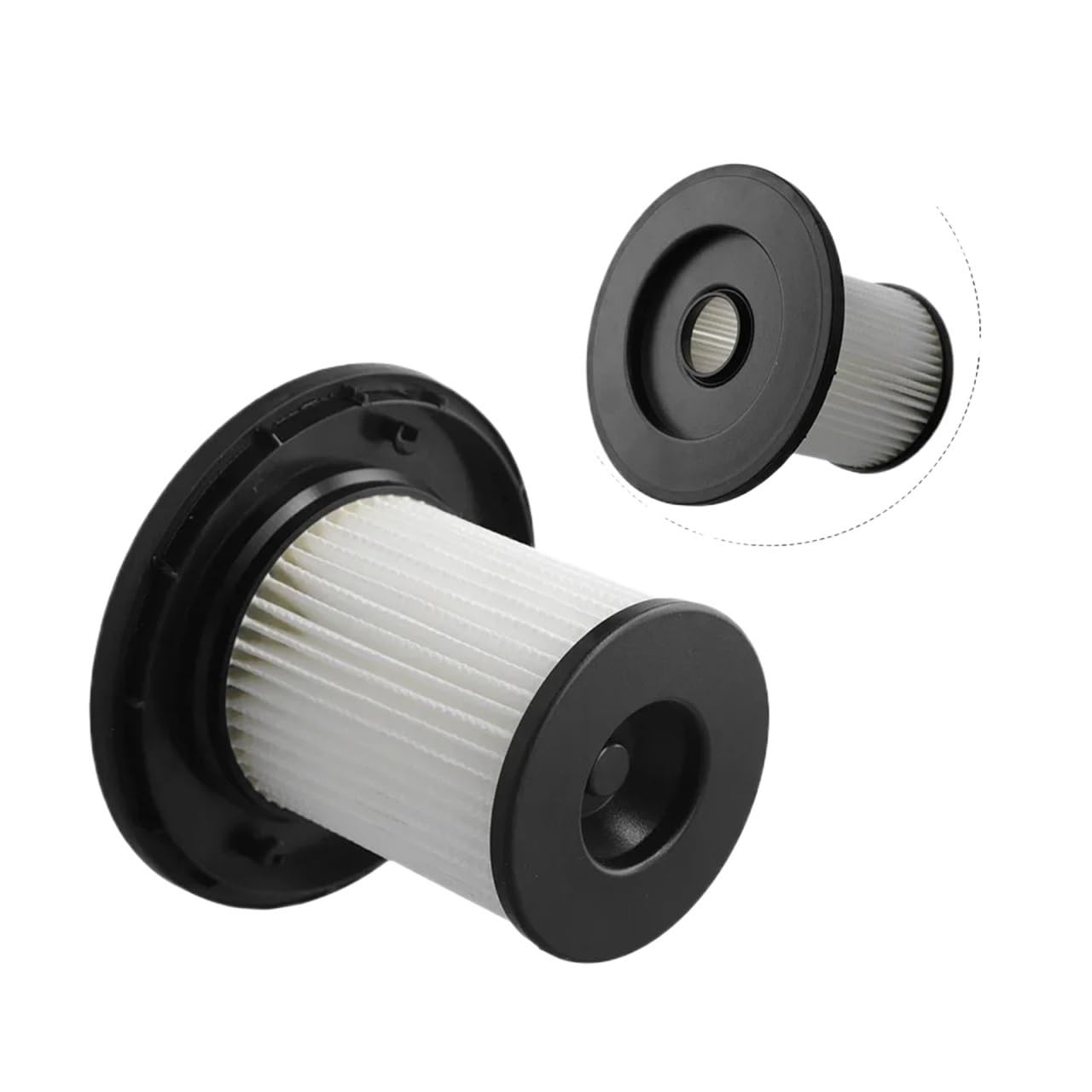 Filtro De Aspiradora, Compatible Con BKS711XXL,/01 BSS71125AH/01 BSS715CARP/01 Piezas De Filtros Domésticos De Aspiradora De Mano Inalámbrica(4 PACK)