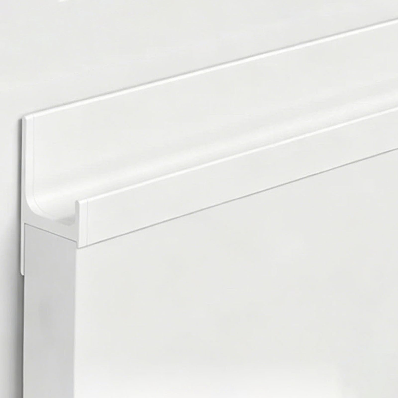Wdjbpsh Style C Cuttable Cabinet Edge Track Pull, Recessed Invisible Channel Grip With Screws Kit For Kitchen Cupboard/Bathroom Dresser/Bedroom Closet(,L-90Cm/35.4In)