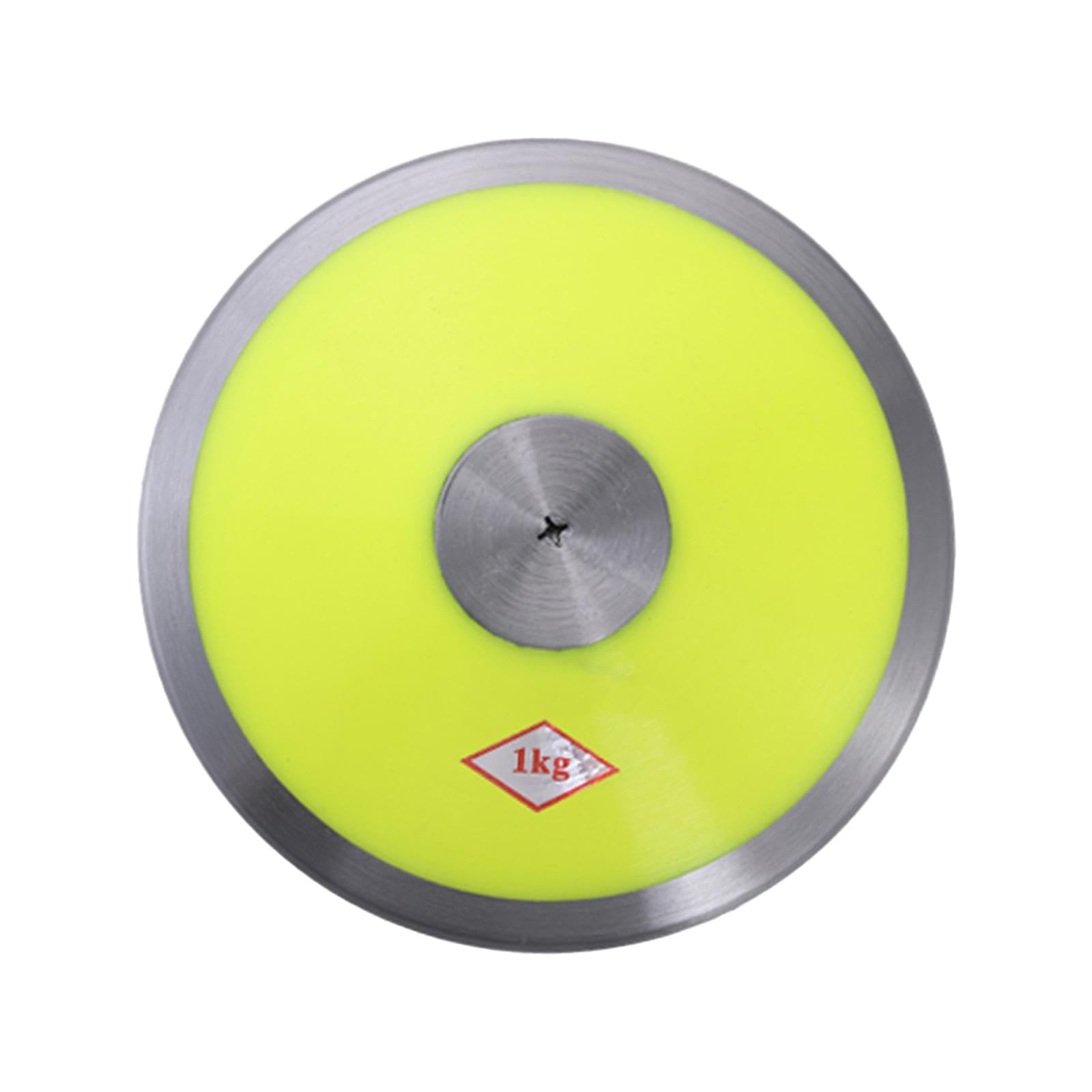 Baoblaze Disco de lanzamiento de nailon 1 kg centro acero entrenamiento deportivo