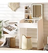 Amazon｜【日本企業】Dowinx ドレッサー コンパクト 幅60CM 3色LED