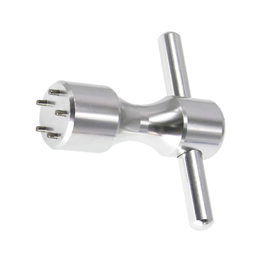 SEACLOUD - Llave inglesa para pesas de golf compatible con Scotty Cameron California My Girl Golo Newport Putter Club (plata)