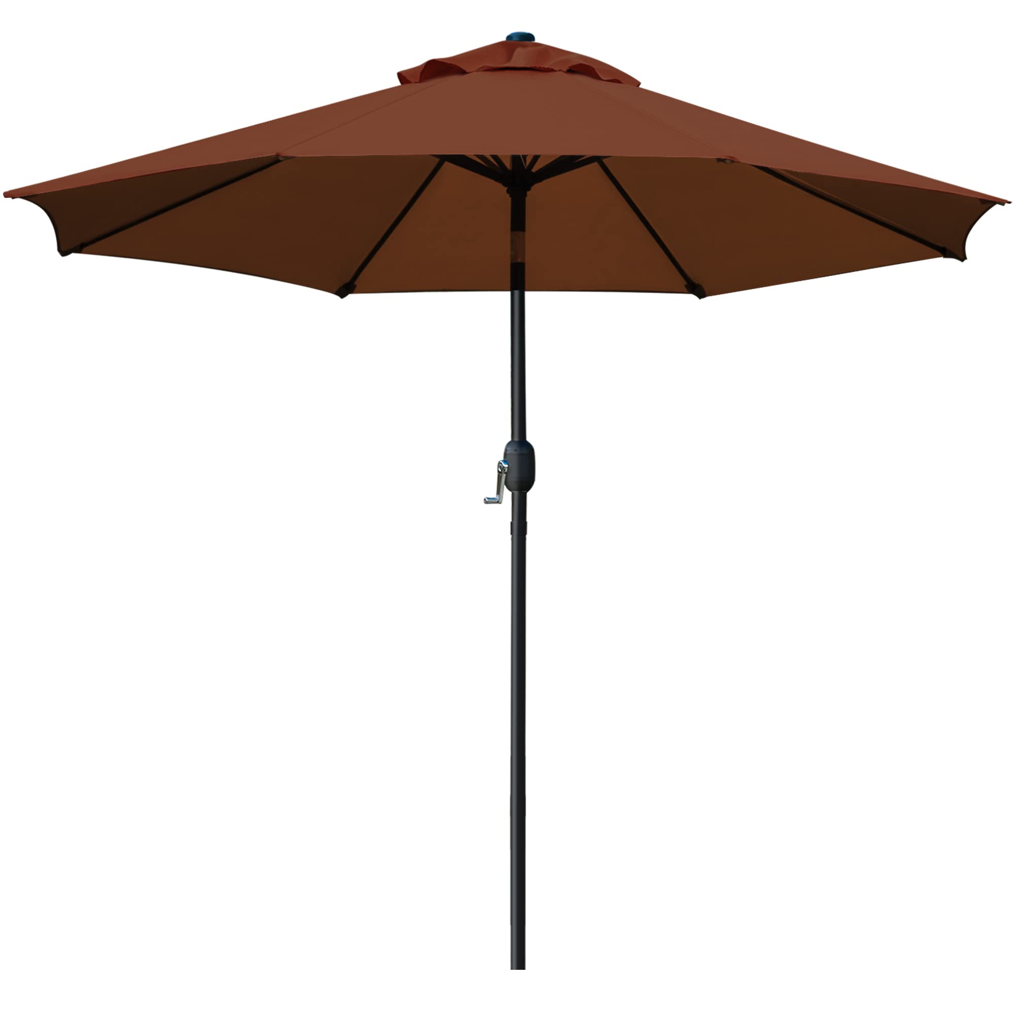 Sunnyglade 9' Patio Umbrella Outdoor Table Umbrella with 8 Sturdy Ribs