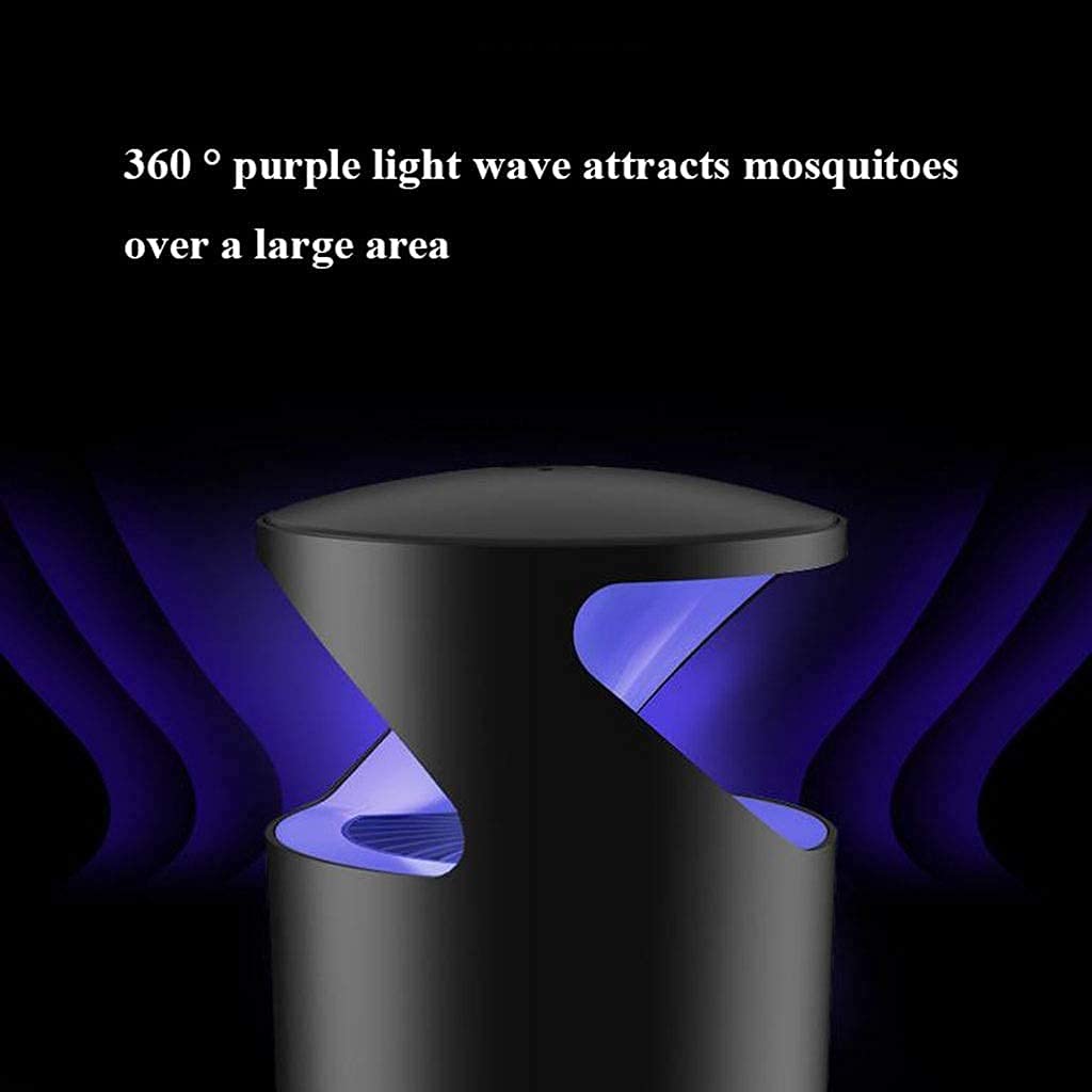 Lampada antizanzare Killer per zanzare per bambini, Lampada repellente per zanzare fisica a onde luminose UV, Silenzioso in modo sicuro, Casa Soggiorno Camera da letto Cucina Acchiappamosche