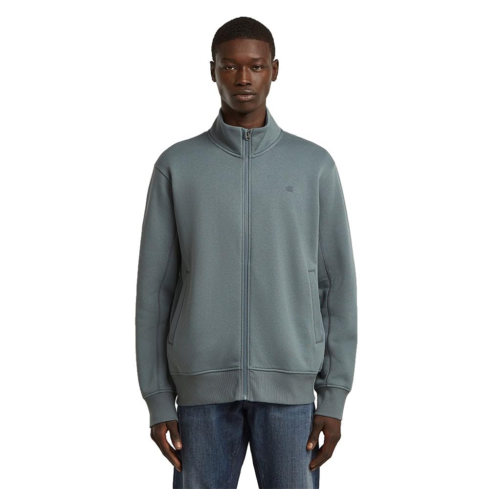 G-STAR Men's Track Jacket Sweater, Grey (axis D24553-C235-5781), M