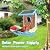 Smart Bird Feeder with Camera, 2.5L 4K HD AI Identification Bird Watching Camera with Solar Powered, Ideal Gift for Mom