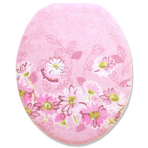 オカ トイレ フタカバー デイジーマルシェ 普通型 ピンク