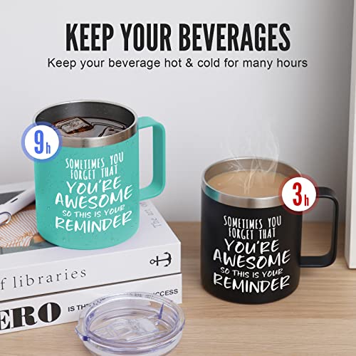 NOWWISH-Gifts-for-Her-Sometimes-You-Forget-Youre-Awesome-Coffee-Mug-Inspirational-Gifts-Thank-You-Appreciation-Gifts-for-Coworker-Teacher-Mom-Wife-Sister-Green NOWWISH Gifts for Her Sometimes You Forget Youre Awesome Coffee Mug Inspirational Gifts Thank You Appreciation Gifts for Coworker Teacher Mom Wife Sister Green