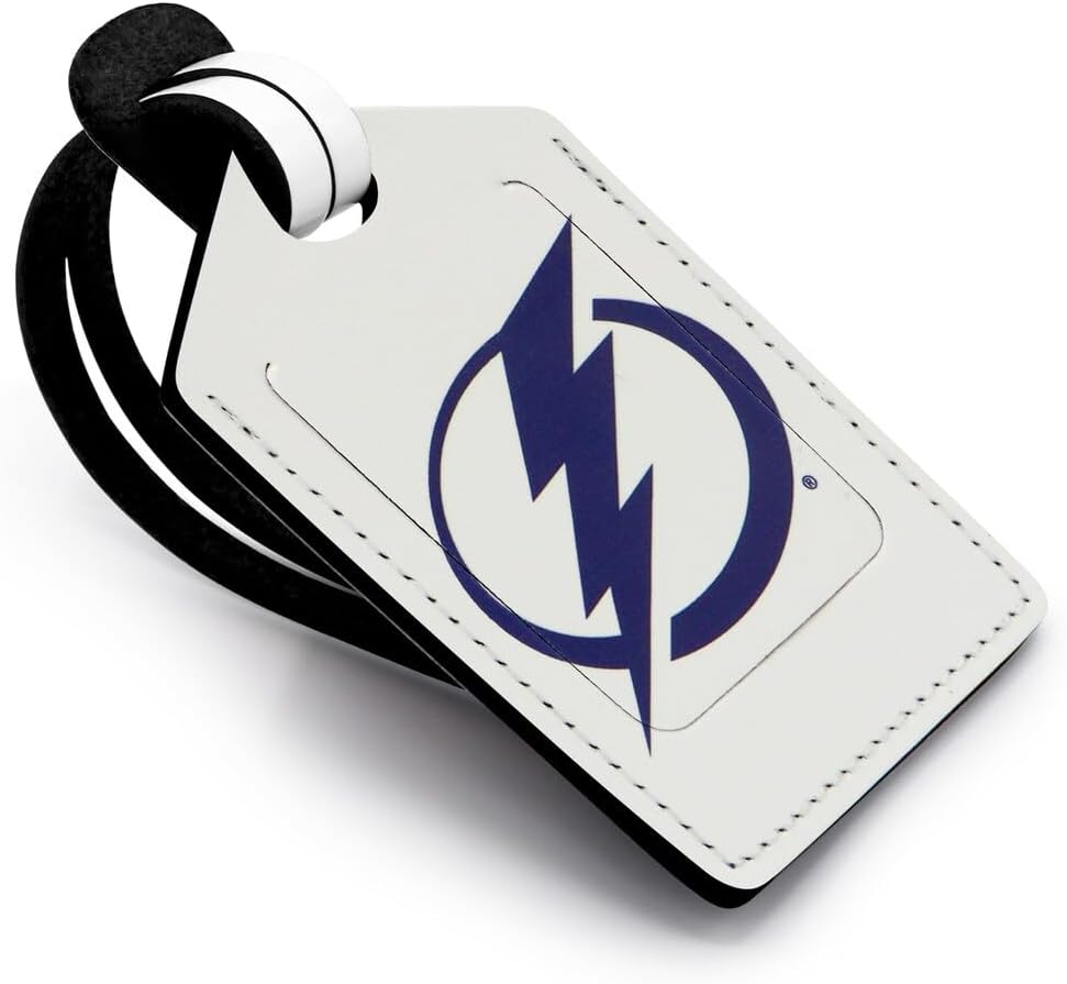 TAMPA BAY LIGHTNING PERSONALIZED Licensed NHL Three Piece Leather Gift Pack with Tag