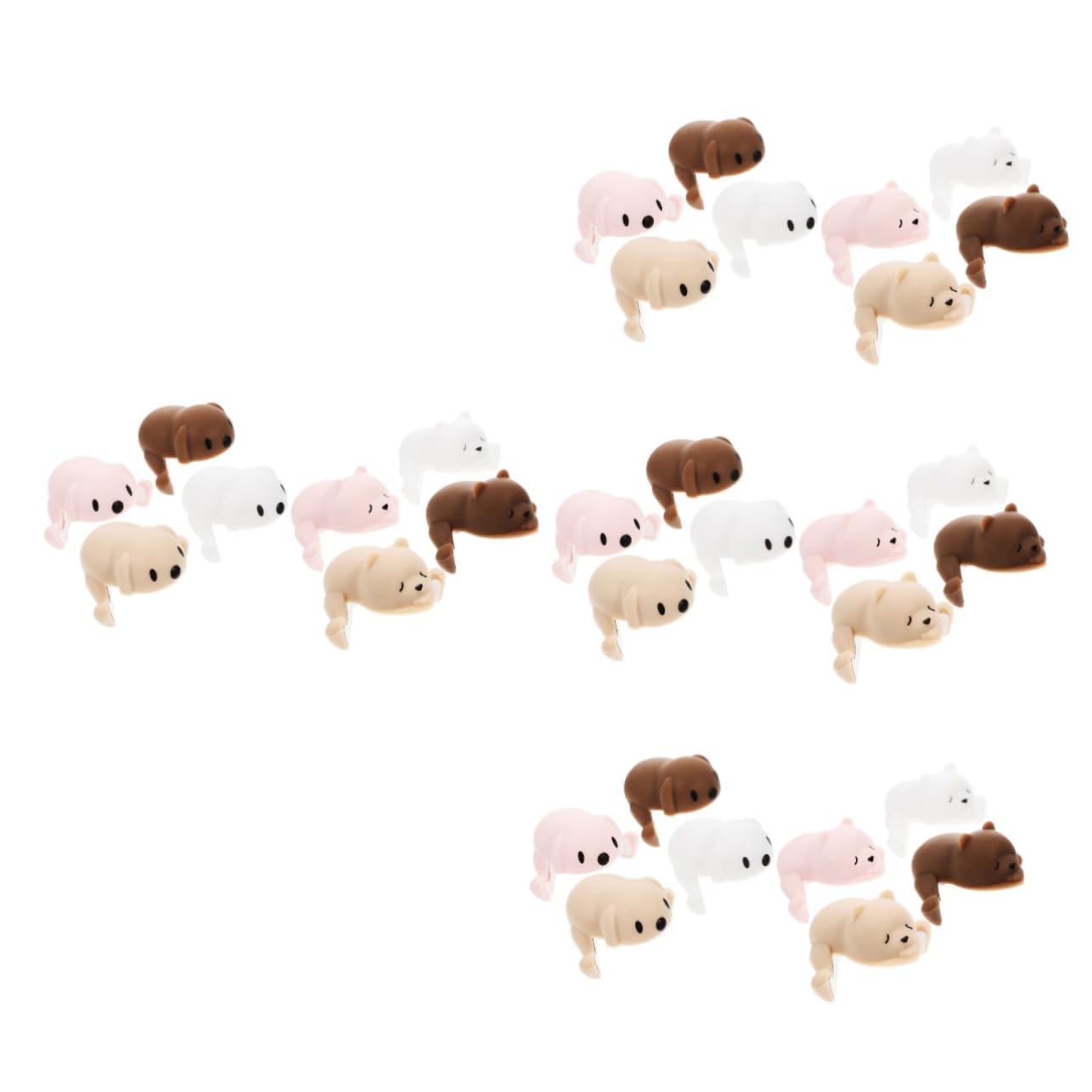 Yardwe 4 Sätze Welpe Anti-kollisionshornschutz Tafelschützer Tisch Eckenschutz Kindersicherung Corner Soft Protectors Eckschützer, Eckschutz Für Kieselgel 8 Stück * 4