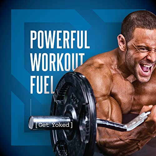 Image of SIRENLABS Shock'D Yoked High Stim Pre-Workout - Caffeine, Taurine, Citrulline Malate, Agmatine, Betaine Anhydrous-High Energy & Powerful Muscle Pumps-Nitric Oxide-Flex on The Beach (30 Servings)