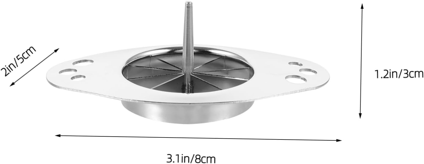 Stainless Steel Scallion Grater Kitchen Shredder for Garlic image 2