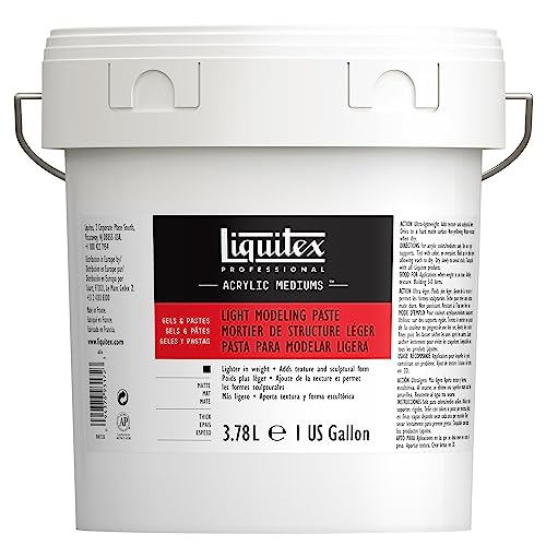 Liquitex Basics Matt Aditivos, acrílico, pasta para modelar ligera, 3.78 l