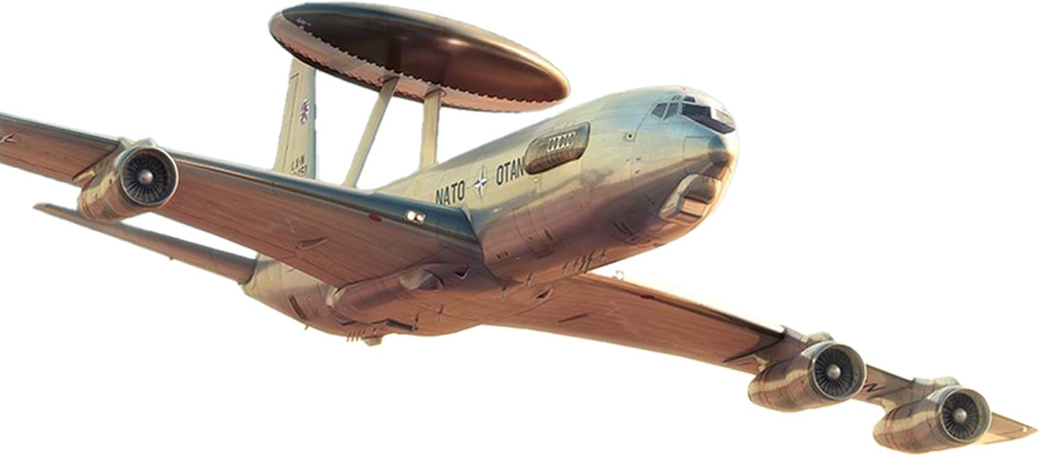 Amazon | ローデン 1/144 アメリカ E-3 セントリー 早期警戒管制機