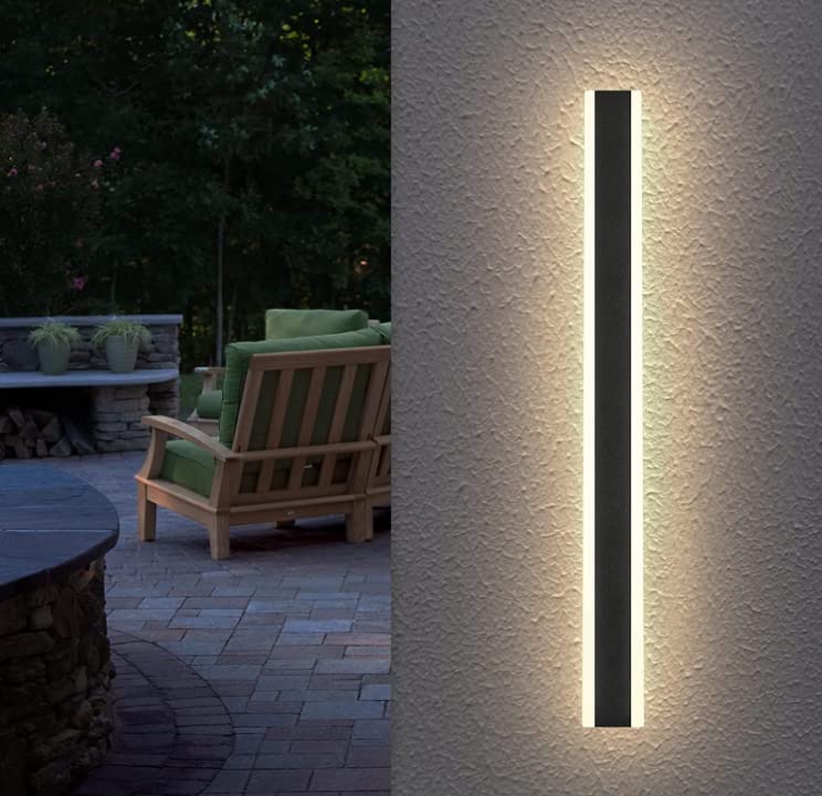Applique murale extérieure LED 3000K moderne IP65 blanche pour garage et jardin