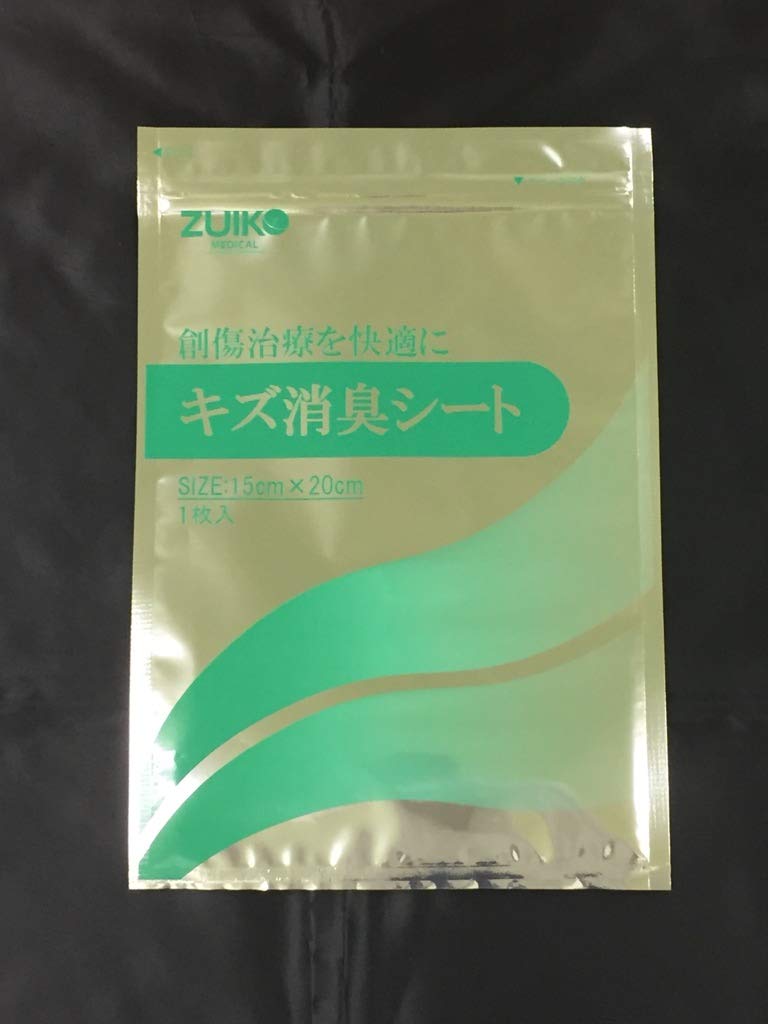 Amazon | ズイコウ キズ消臭シート 15×20cm 1枚入 | しっとり | シート