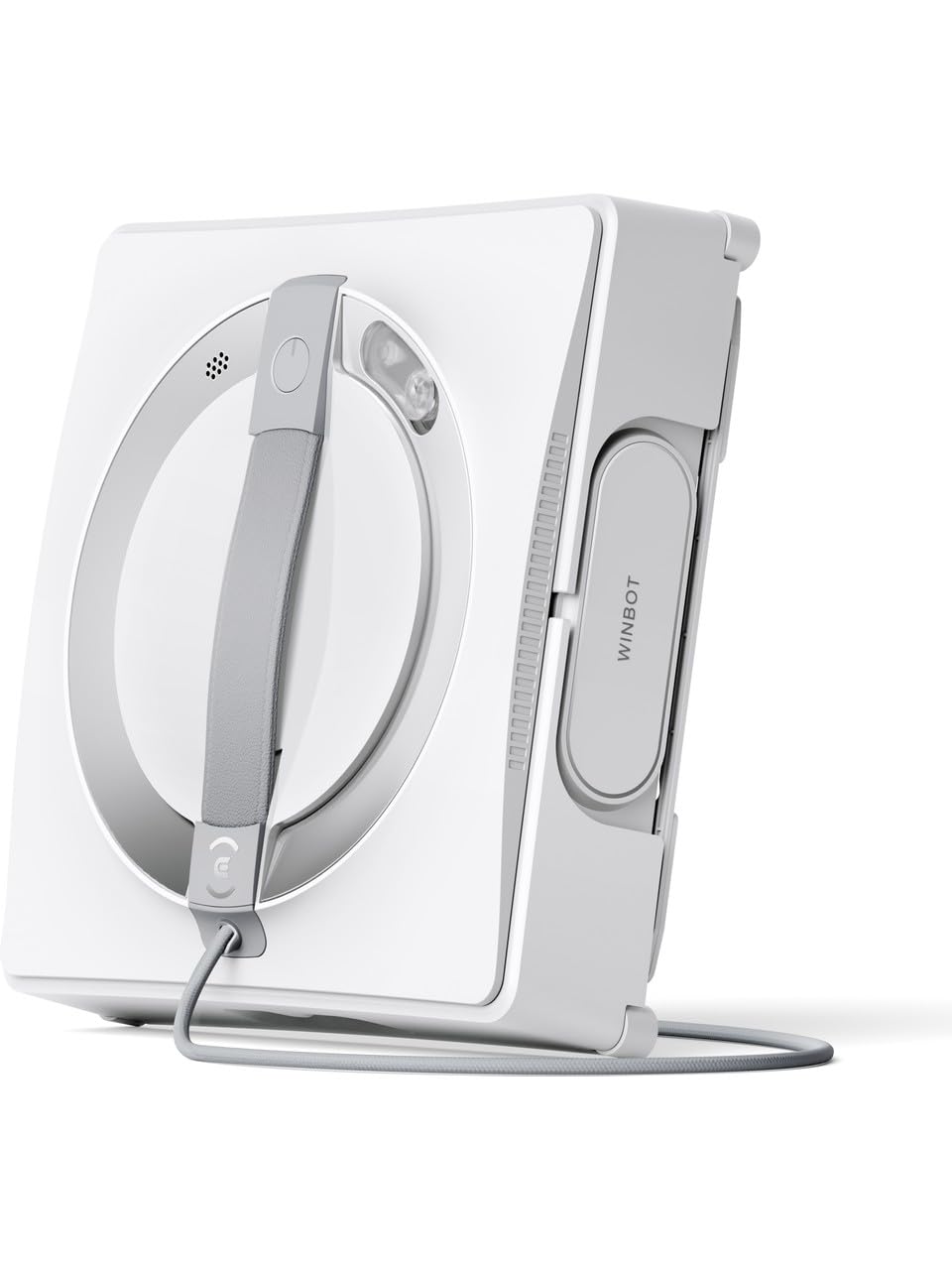 ECOVACS W2 Robot Lavavetri Finestre, Robot Vetri con Pianificazione Intelligente del Percorso, Modalità di Pulizia dei Bordi, 10 Livelli di Sicurezza, Tecnologia di Spruzzo in 3 Direzioni